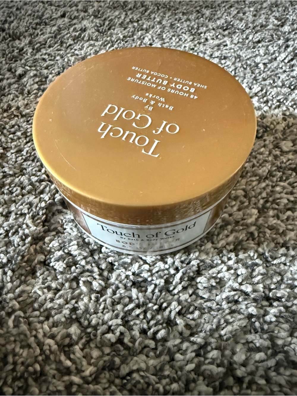 Bath & Body Works Touch of Gold Body Butter - Gold & White